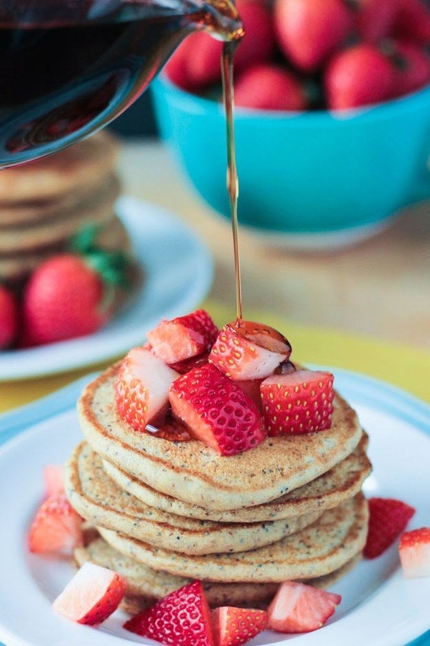 Lemon Poppy Seed Pancakes