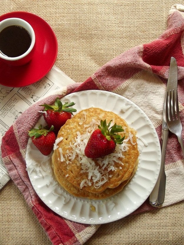 Coconut Milk Quinoa Pancakes