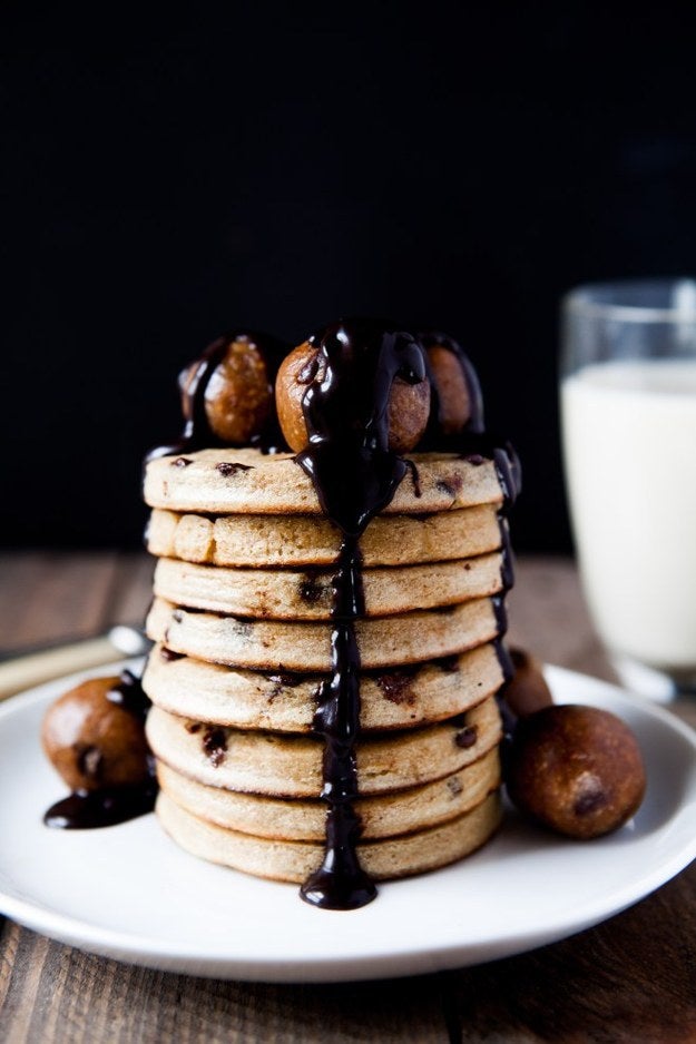 Chocolate Chip Cookie Pancakes