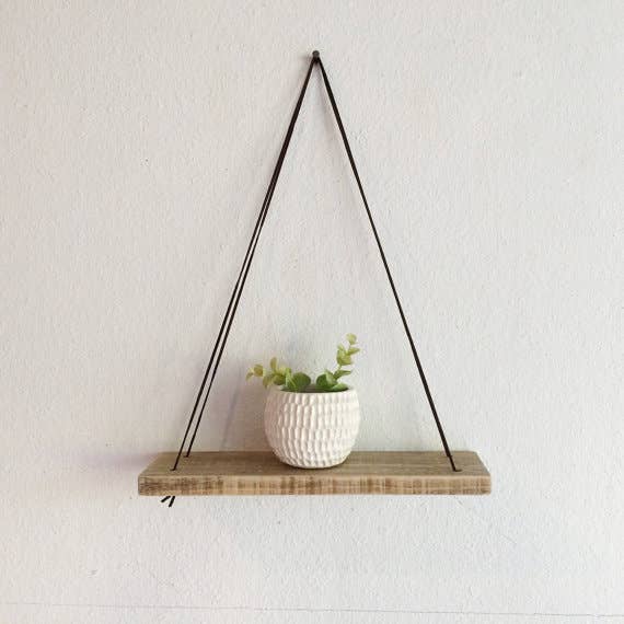 Even prettier if your plant drapes over the sides of the shelf. Get it for $30 here.