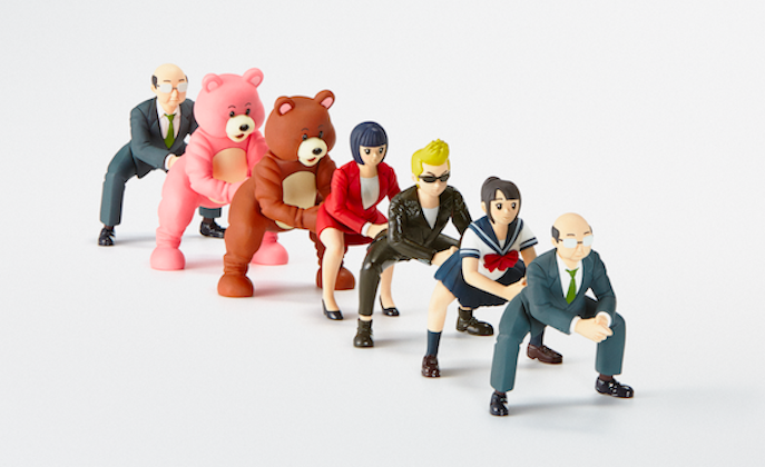 KAN-CHO(カンチョー)全６種類フルコンプ 【タカラトミーアーツ】 カンチョーで人は繋がる、そんなフィギュアを作った理由