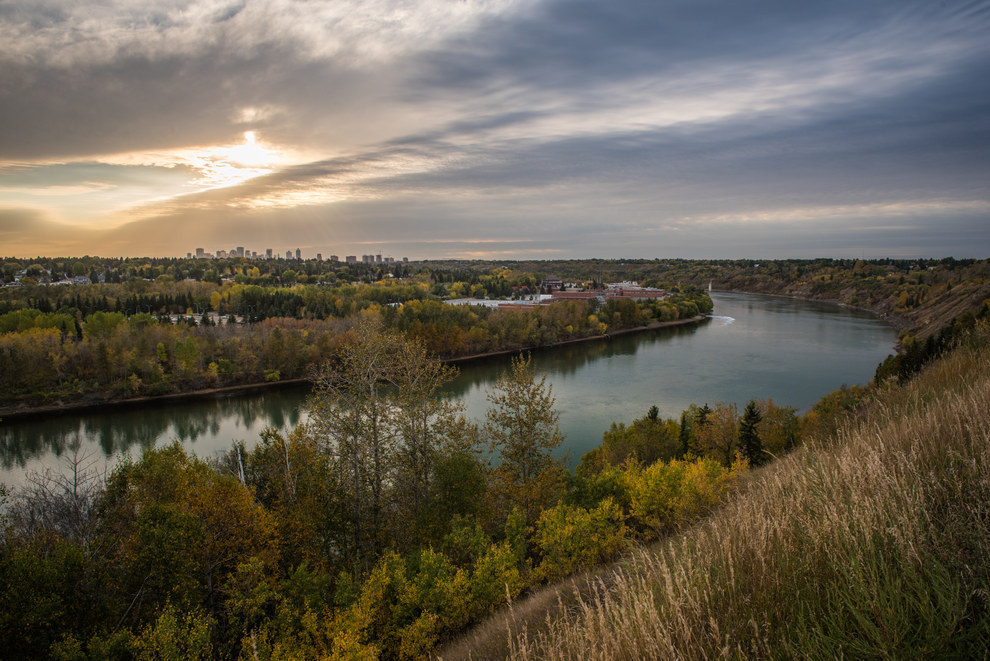 Trust us: Edmonton is best seen from afar. Stay away.
