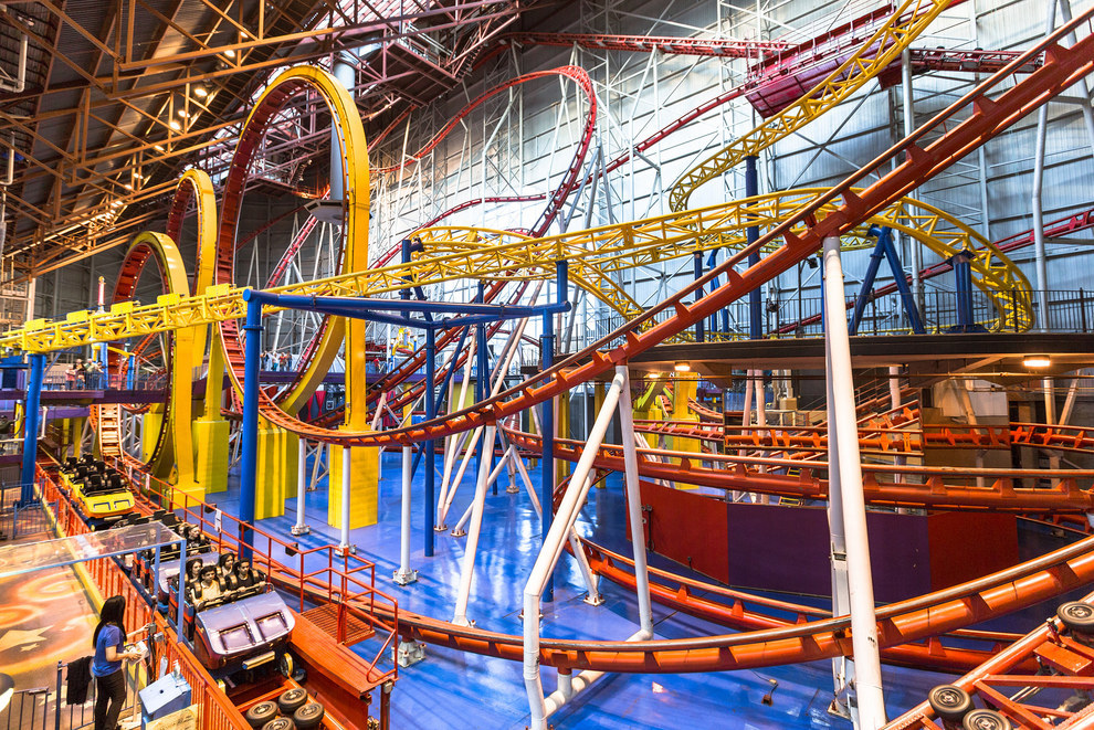 So they have a big mall. What's so fun about that?