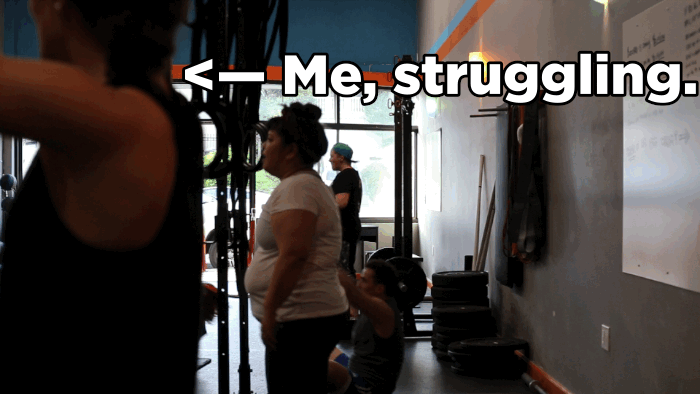 The small class was a mix of jogging around the block, burpees, crunches, and plenty of soul-crushing reps with weights. Many high-fives from Nicole kept me from wanting to melt into my mat.