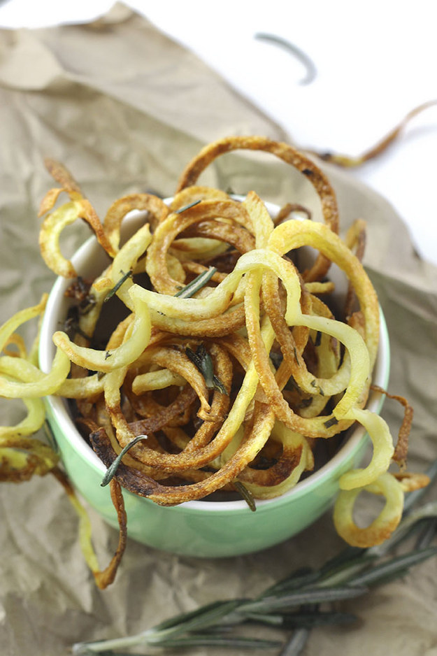 Crispy Baked Curly Fries