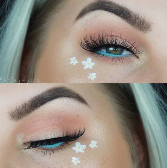 21 Delicadas Ideas De Maquillaje Inspiradas En Coachella El delineado más utilizado por los chicos ulzzangs. maquillaje inspiradas en coachella