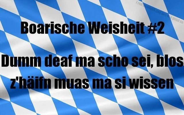 14 Lebensweisheiten Die Nur Echte Bayern Kapieren