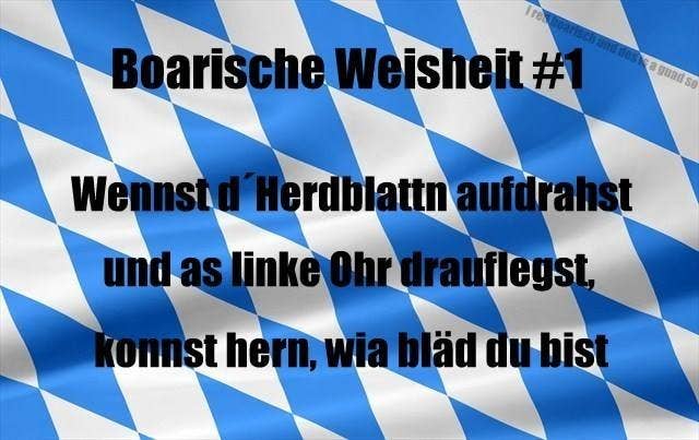 14 Lebensweisheiten Die Nur Echte Bayern Kapieren