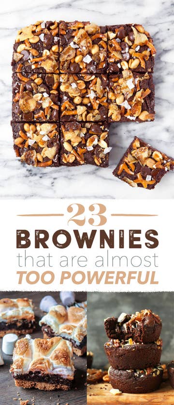 23 Brownies That Are Almost Too Powerful