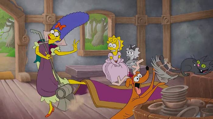 This Week S Simpsons Couch Gag Is Disney Style And It S Amazing