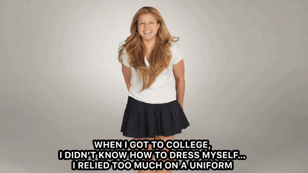 Mature Women In School Uniform