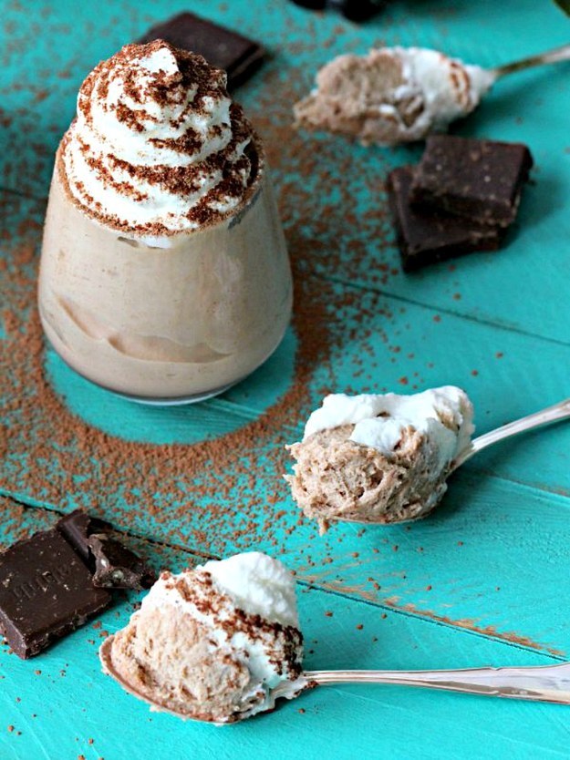 Milk Chocolate Mousse Shots