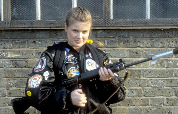 OK Ace was a modern day human, but I'm counting her because she got around.. literally! A time storm in her room swept her up to Sabalom Glitz's space craft. It docked on Iceworld in the far future. Ace was then stuck there until she met the Doctor..
