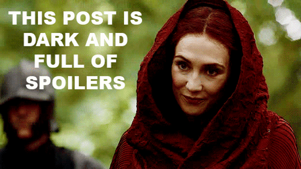 This post contains spoilers for the season 6 premiere of Game of Thrones. You have been warned.
