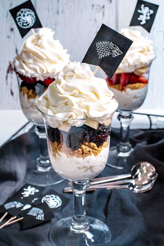 Game of Thrones Party Parfaits