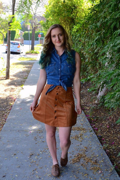 Corduroy skirt on sale outfit quiz buzzfeed