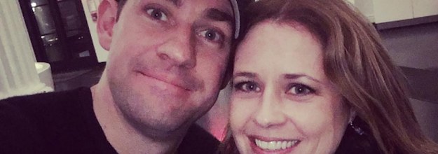 625px x 220px - Jenna Fischer Went To See John Krasinski's Play Because Of Course She Did