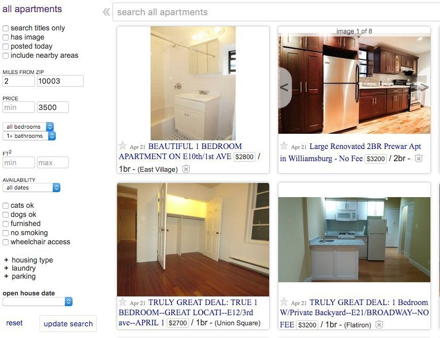 2 bedroom apartments for rent in brooklyn craigslist