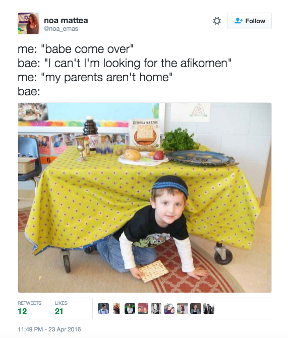 28 Tweets About Passover That'll Make You Laugh Then Cry Into Your Matza