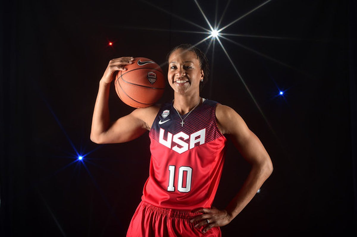 Basketball jersey, Sue Bird of the 2012 Women's Olympic Basketball Team