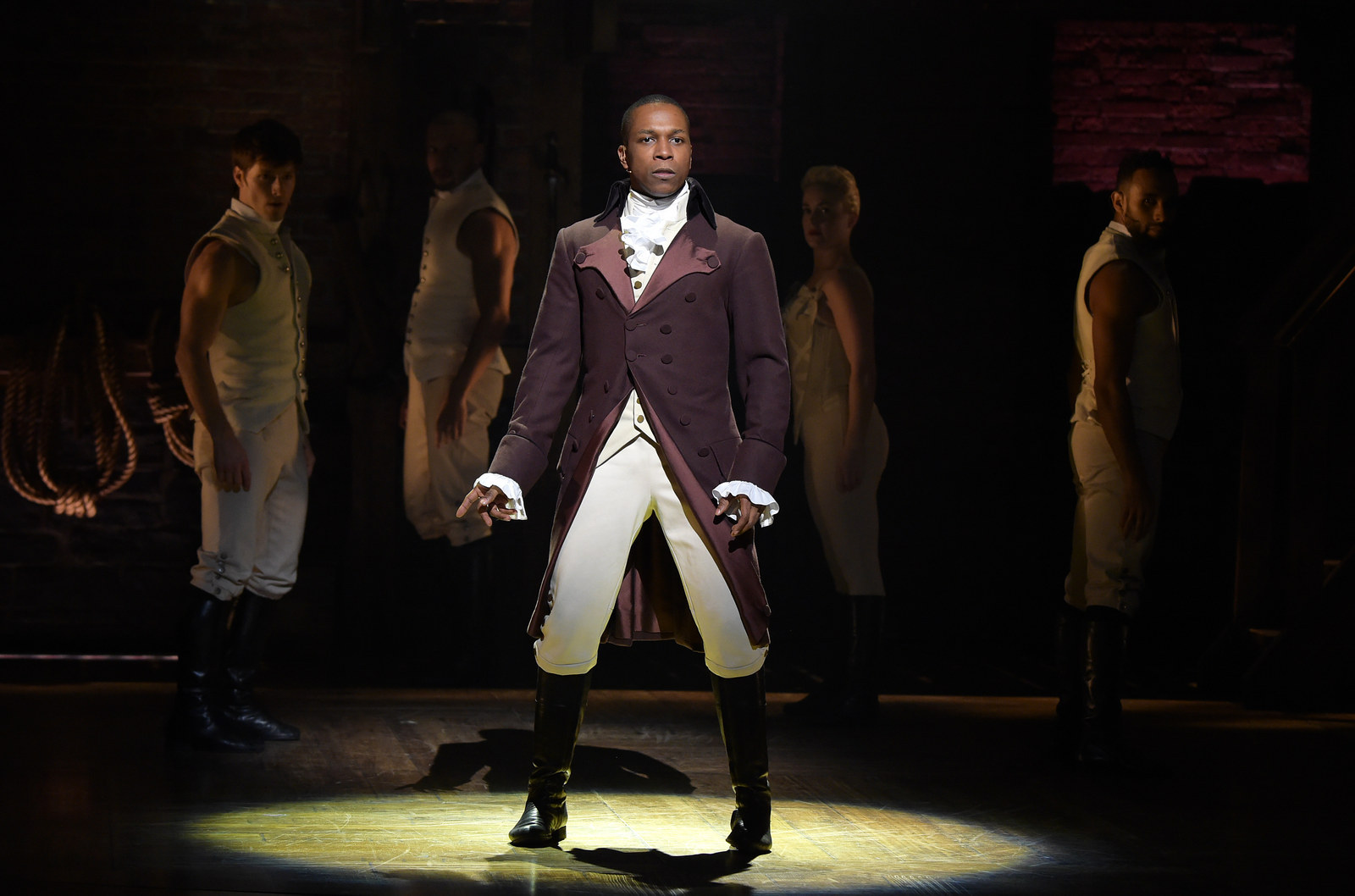 Who played aaron burr hotsell in hamilton