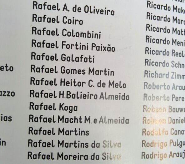 Os BLOCOS de homônimos eram um dos pontos altos da chamada.