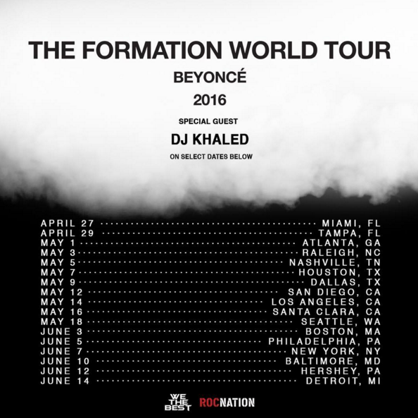 When Beyoncé's team announced that DJ Khaled would be her opening act for select dates of the Formation tour, a lot of us wondered what he would do for his set.