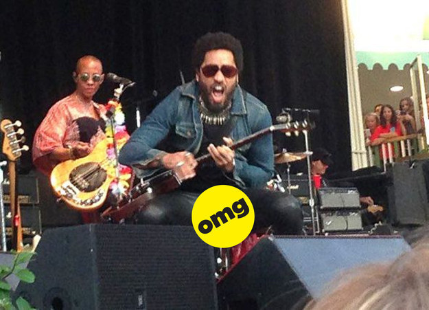 So I love me some Lenny Kravitz. ESPECIALLY after the pants ~incident.~