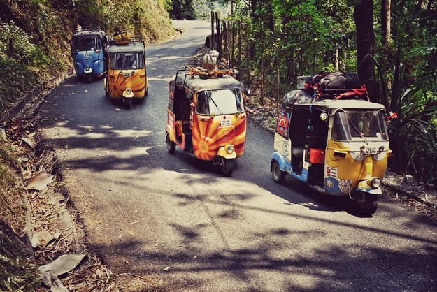 "Daniel came up with this idea. We wanted to do a crazy adventure. So he found the Rickshaw Run, a mentally and physically demanding 2,700 km journey through North India," Bram Schuurman told BuzzFeed.