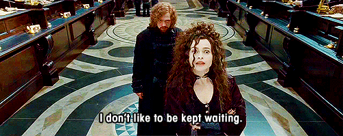 You're impatient