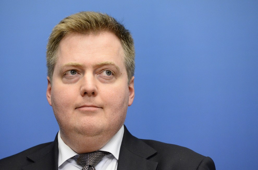 Sigmundur Davíð Gunnlaugsson- in the list of corrupt politician