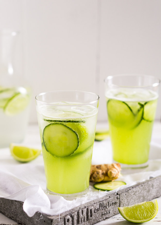 Cucumber and Ginger Fizz