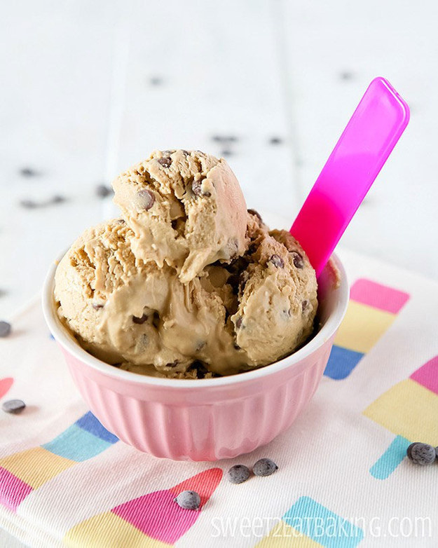 Chocolate Chip Cookie Dough Frozen Yogurt