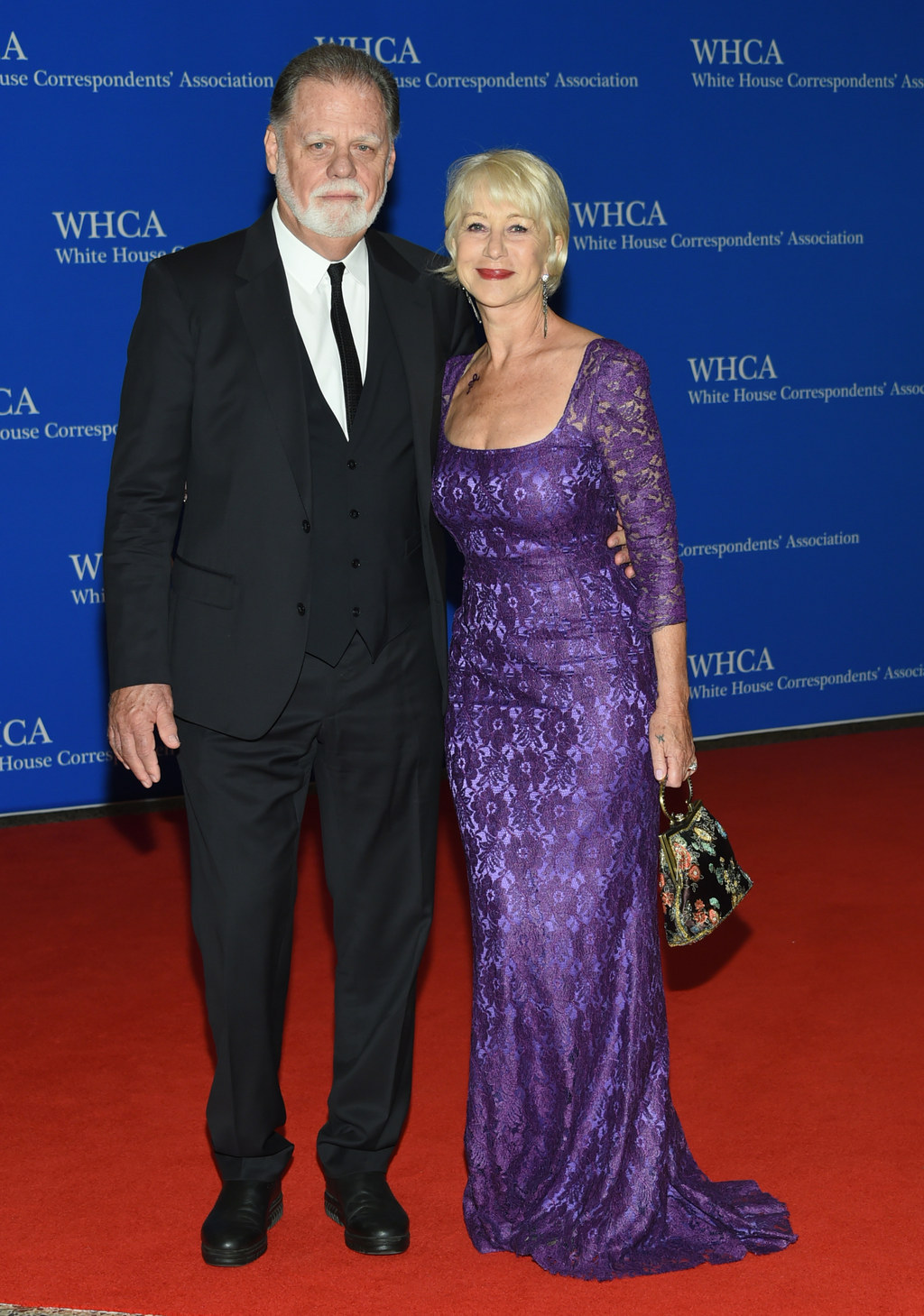 Helen Mirren Wore Prince Body Art To White House Correspondents Dinner