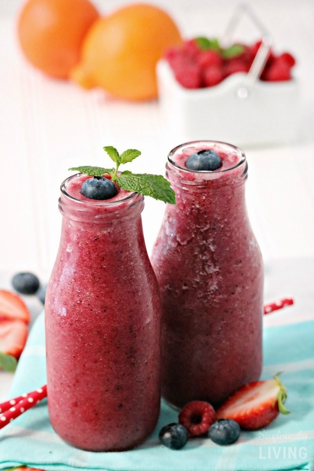 Frozen Berry Smoothie