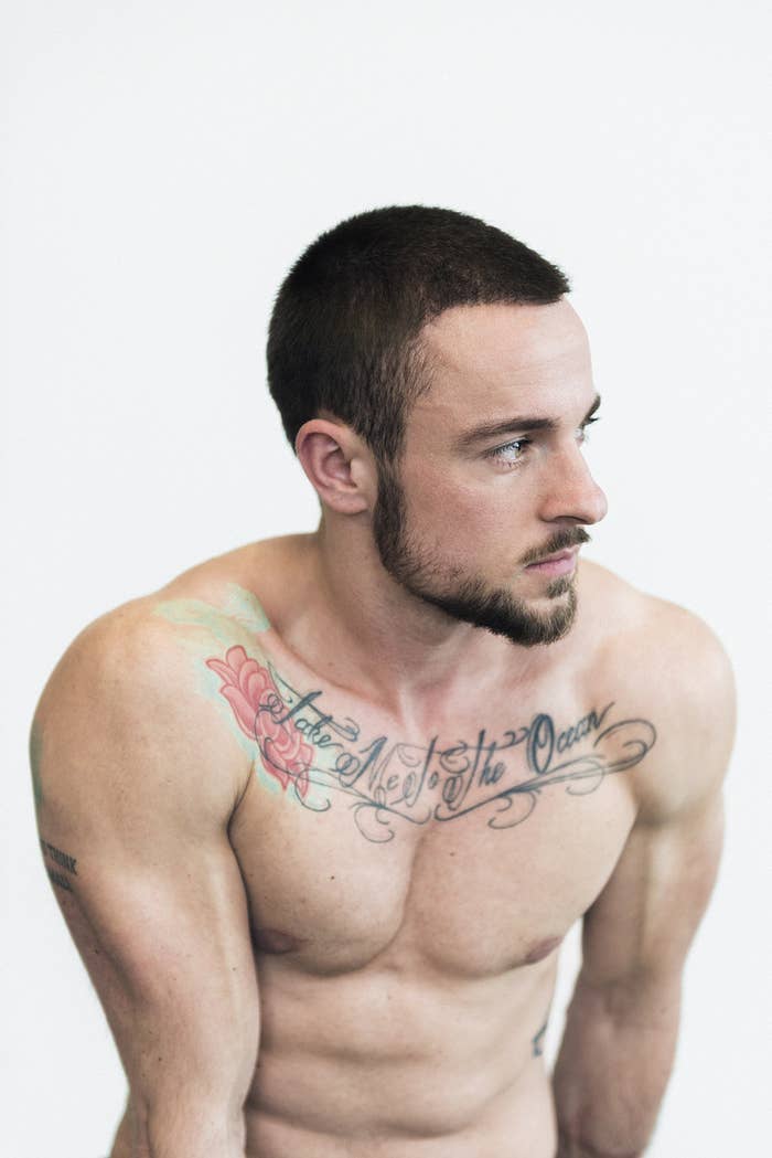 From the story, "Meet The First Transgender Cover Model For Men’s Health In Germany."