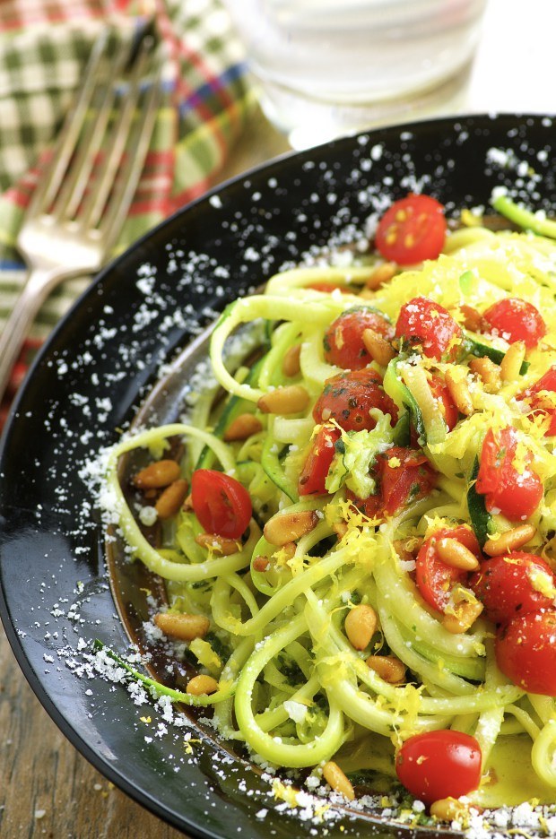 Zucchini pasta > Mushy Passover pasta. Find the recipe HERE