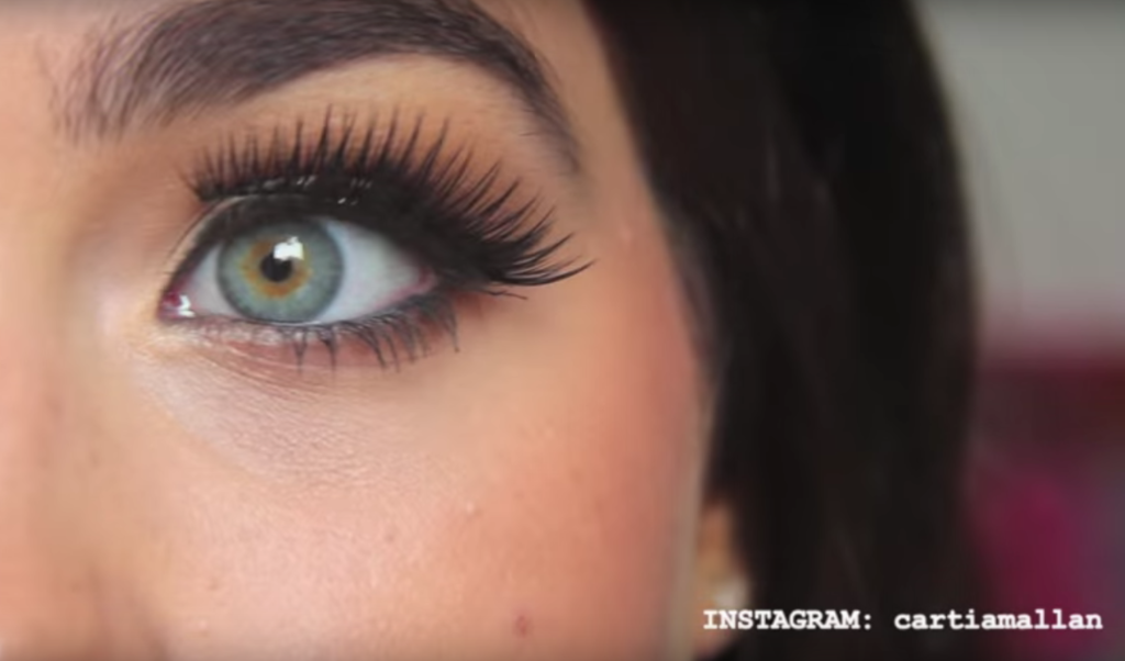 how to make brown eyes pop without false lashes