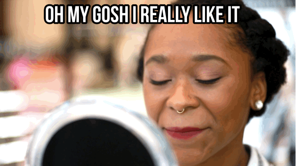 "She actually made me feel like a boss-ass bitch. She really walked me through the process and helped me realize the potential that my eyes had."