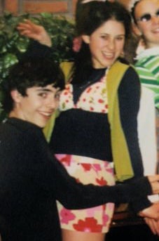 On the "set" of one of our "films" in 7th Grade.