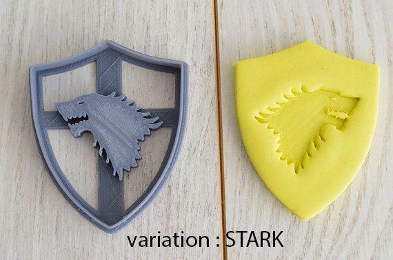 Make delicious cookie with the emblen of your favorite house of Game of Throne !Get it here! (US$7.01)