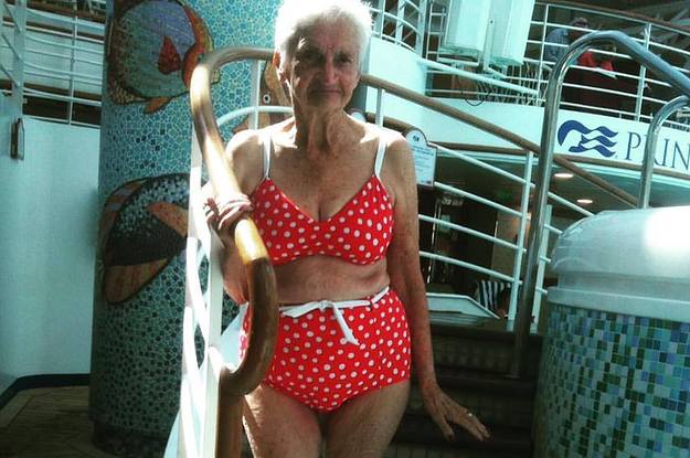 Grandma In A Bikini 114