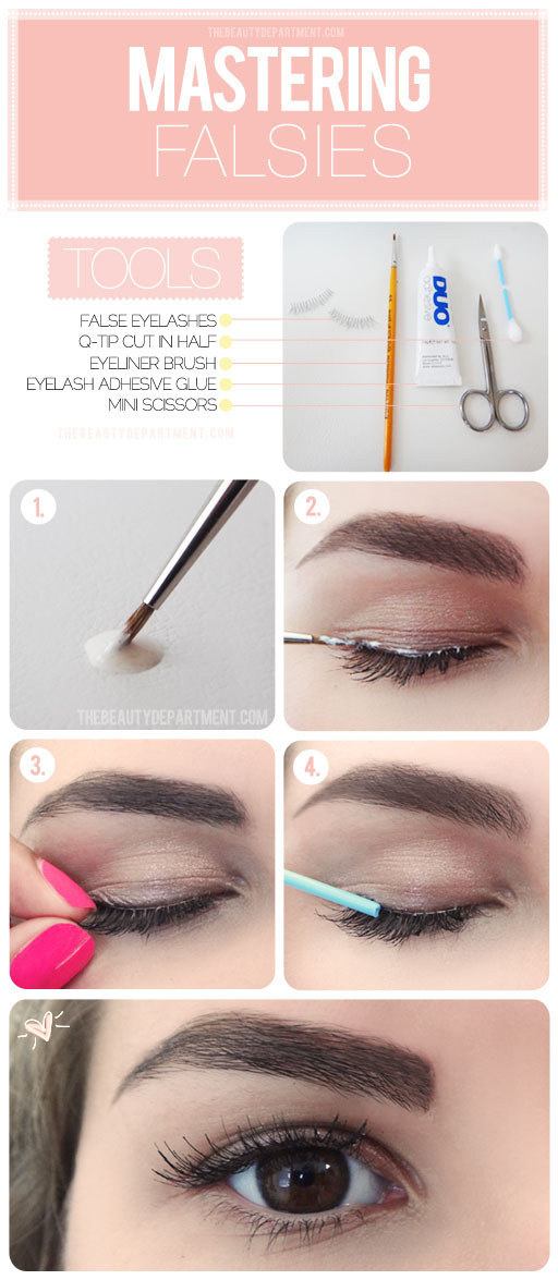 Stick on shop false eyelashes