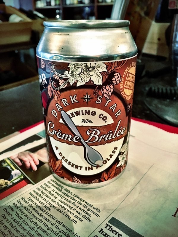"This beer is in the style of a sweet stout. The beer itself is brewed using unfermentable lactose sugar, roasted malts and a generous dose of vanilla. You get a really nice caramel flavour but not overly sweet like you would expect it to be. Weighing in at 5.9% ABV you can sink a few but I wouldn't recommend session drinking this bad boy."– Tony Kousoulou, bartender at East London Liquor Company, London