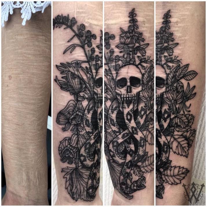 a tattoo artist in australia is offering to cover up self harm a tattoo artist in australia is offering to cover up self harm