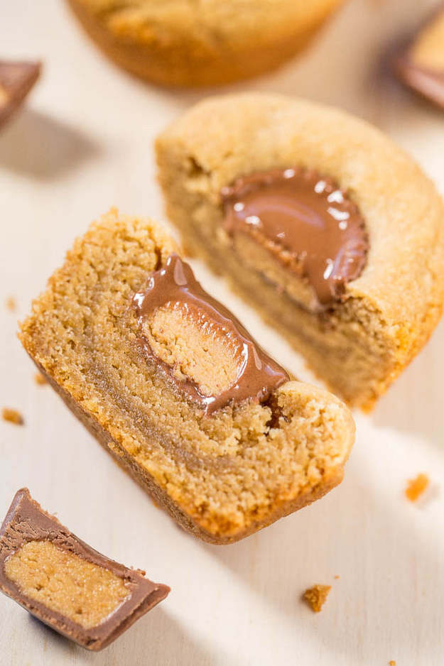 Peanut Butter Cup Cookie Cups