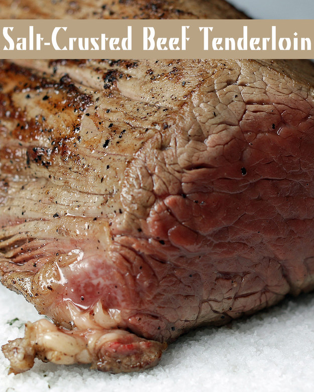 Salt-Crusted Beef Tenderloin