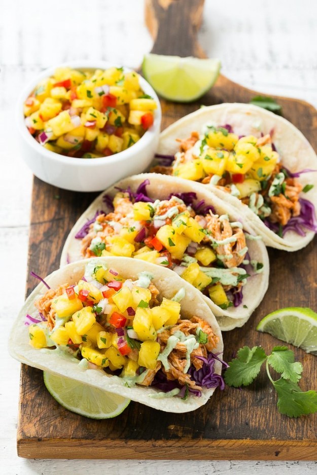 Pulled Chicken Tacos