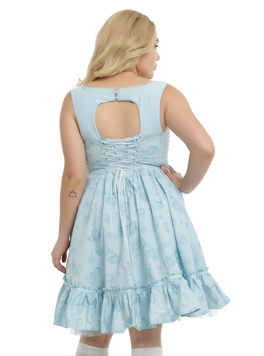 open lace back dress The 
