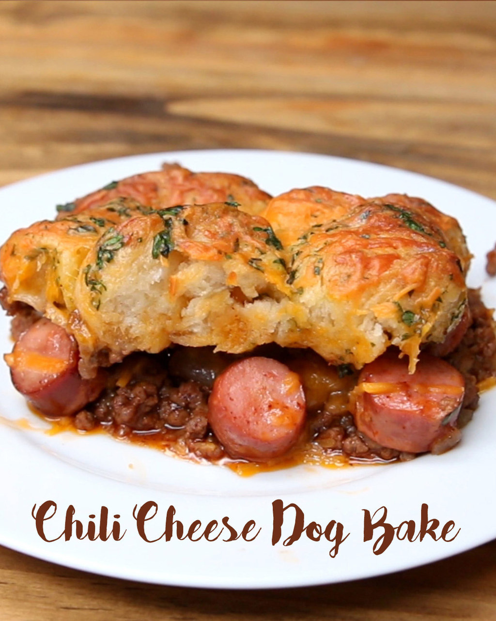 Chili Cheese Spiral Dogs